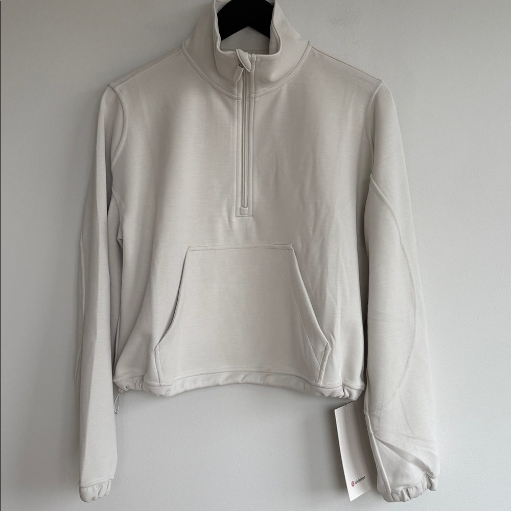 Brushed Softstreme Half Zip Hoodie - Picture 4 of 9